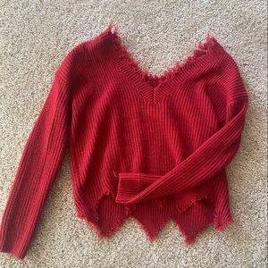 Cute off the shoulder sweater like new